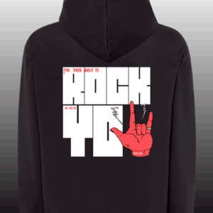 SUDADERA AC/DC - FOR THOSE ABOUT TO ROCK