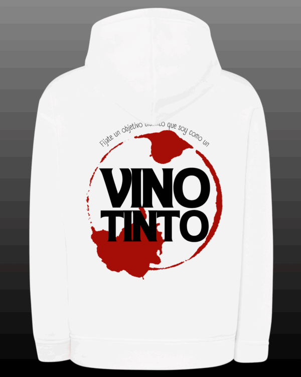 SUDADERA ESTOPA - VINO TINTO