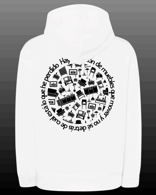SUDADERA LEIVA & ROBE - CAIDA LIBRE (MUEBLES)