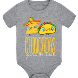 BODY BEBÉ BUNBURY - LAS CHINGADAS GANAS DE LLORAR