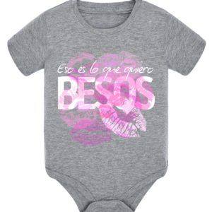 BODY BEBÉ EL CANTO DEL LOCO - BESOS