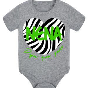 BODY BEBÉ SEXY ZEBRAS - NENA