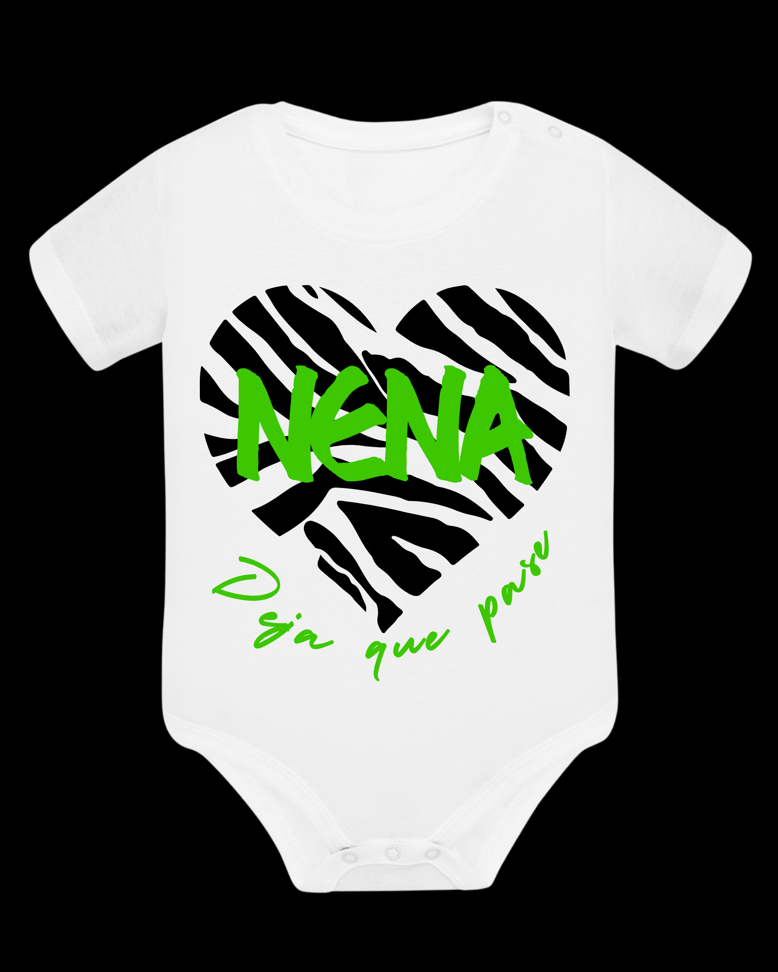 BODY BEBÉ SEXY ZEBRAS - NENA