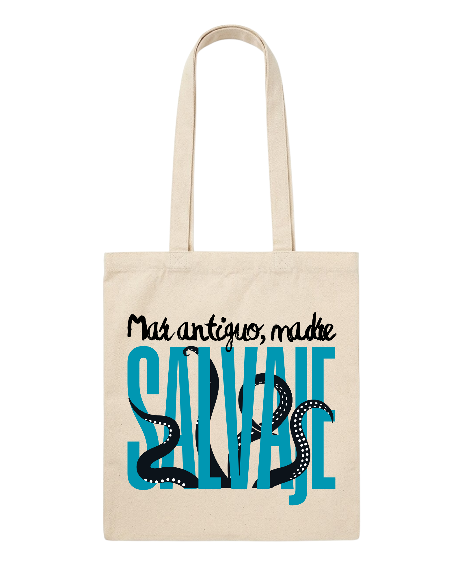 MOCHILA O TOTEBAG MAR ANTIGUO