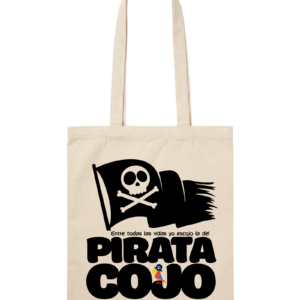 MOCHILA O TOTEBAG LA DEL PIRATA COJO