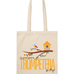 MOCHILA O TOTEBAG LA PRIMAVERA TROMPETERA