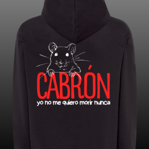 SUDADERA RATA - YO DE MAYOR QUIERO SER YO