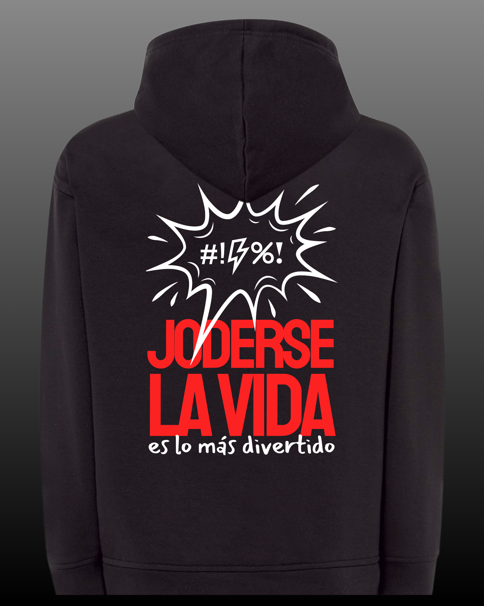 SUDADERA CAROLINA DURANTE - JODERSE LA VIDA