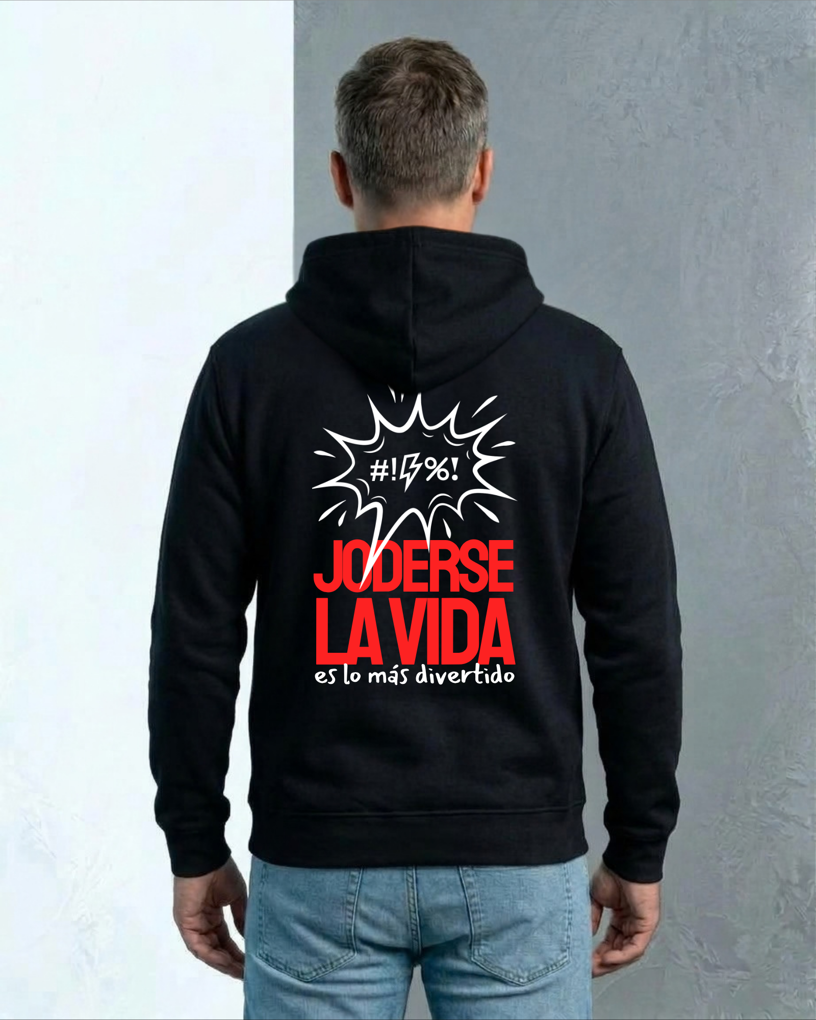 SUDADERA CAROLINA DURANTE - JODERSE LA VIDA - Imagen 4