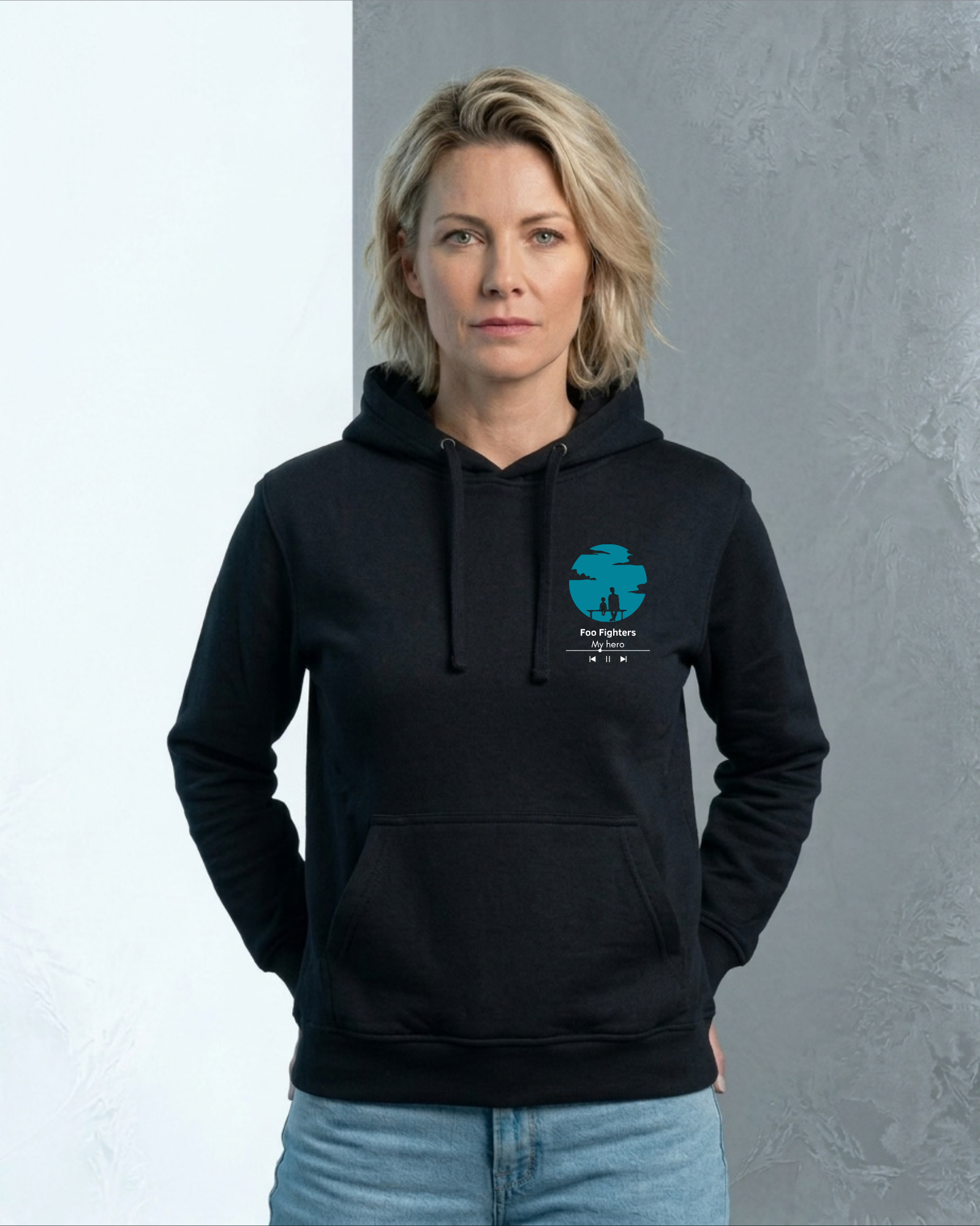 SUDADERA FOO FIGHTERS - MY HERO - Imagen 3