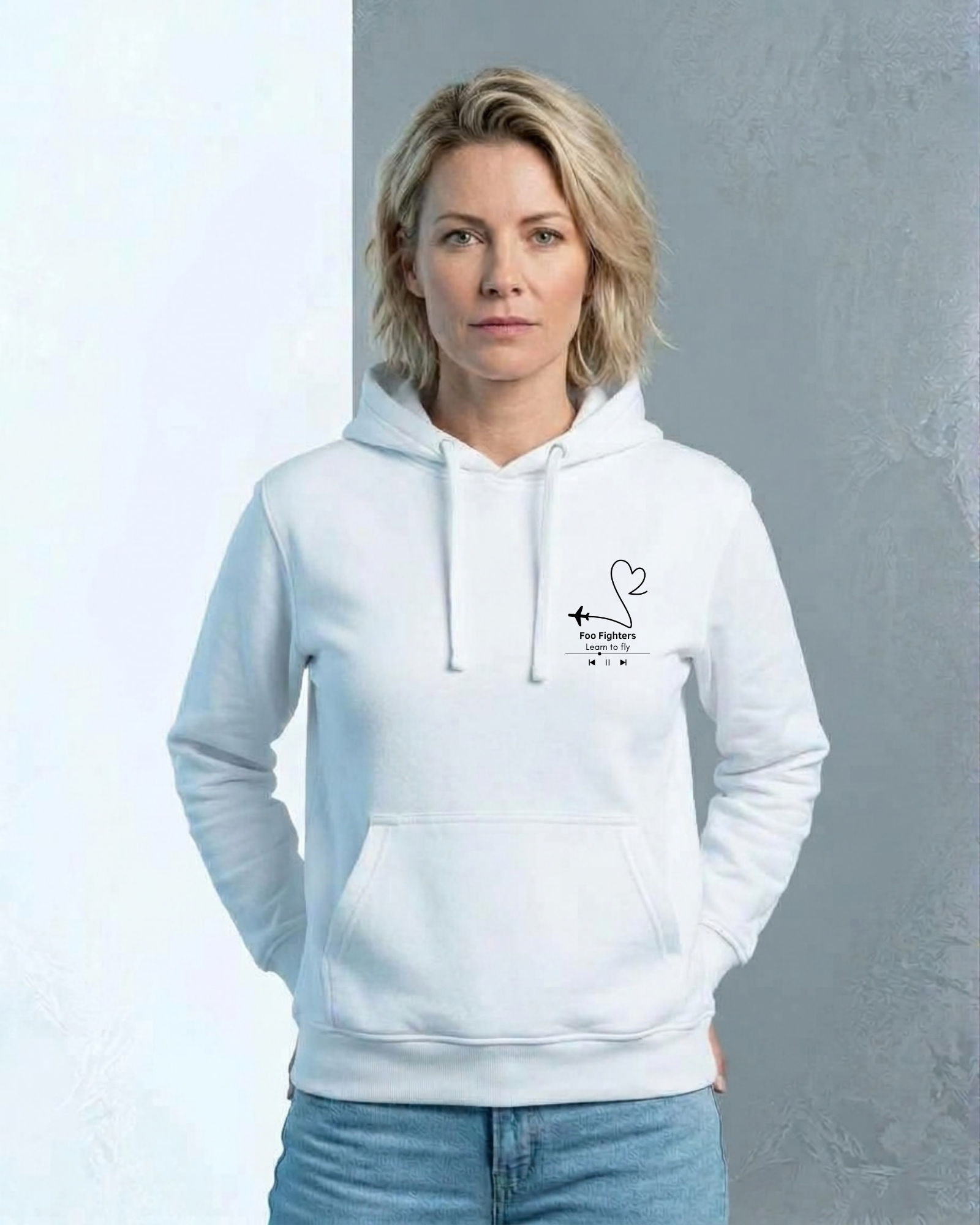 SUDADERA FOO FIGHTERS - LEARN TO FLY - Imagen 3